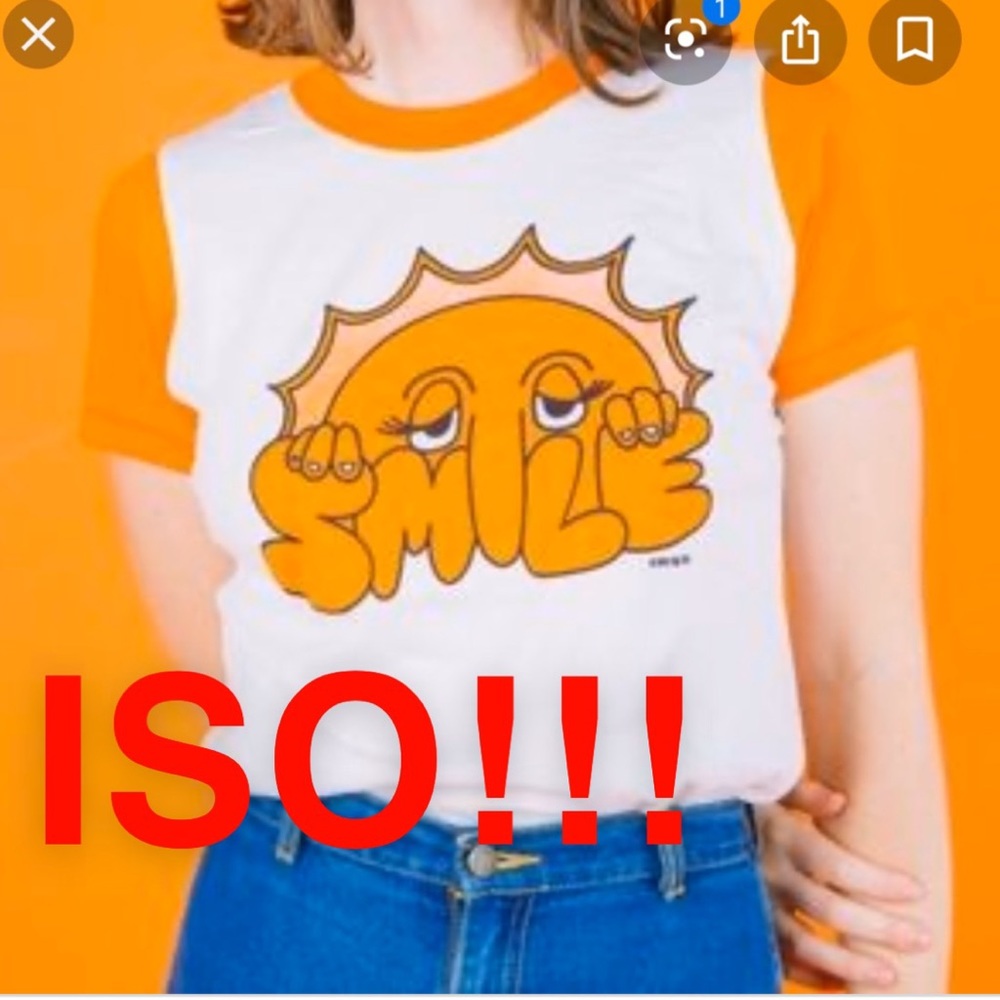 ISO Big Bud Press Smile Tee